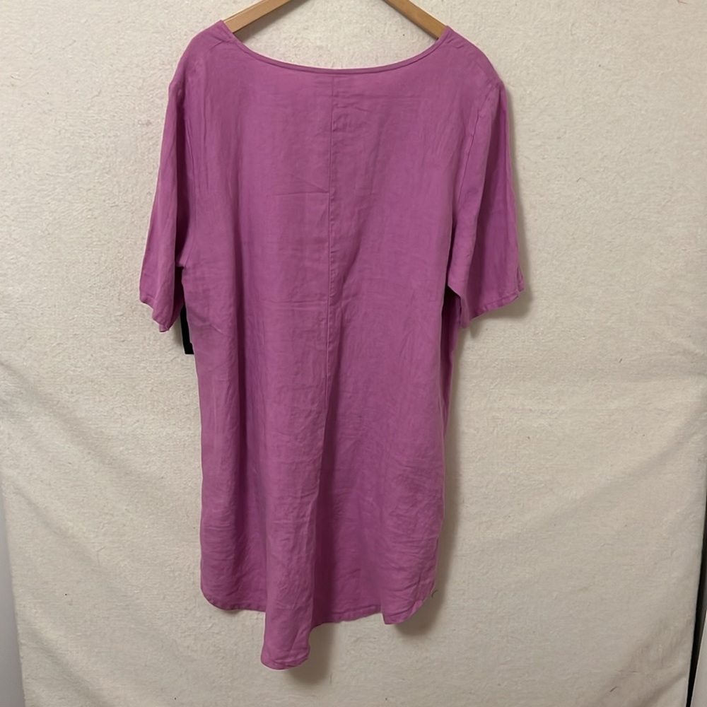 Bryn Walker Linen Tunic Lrg NWT - Picture 4 of 4